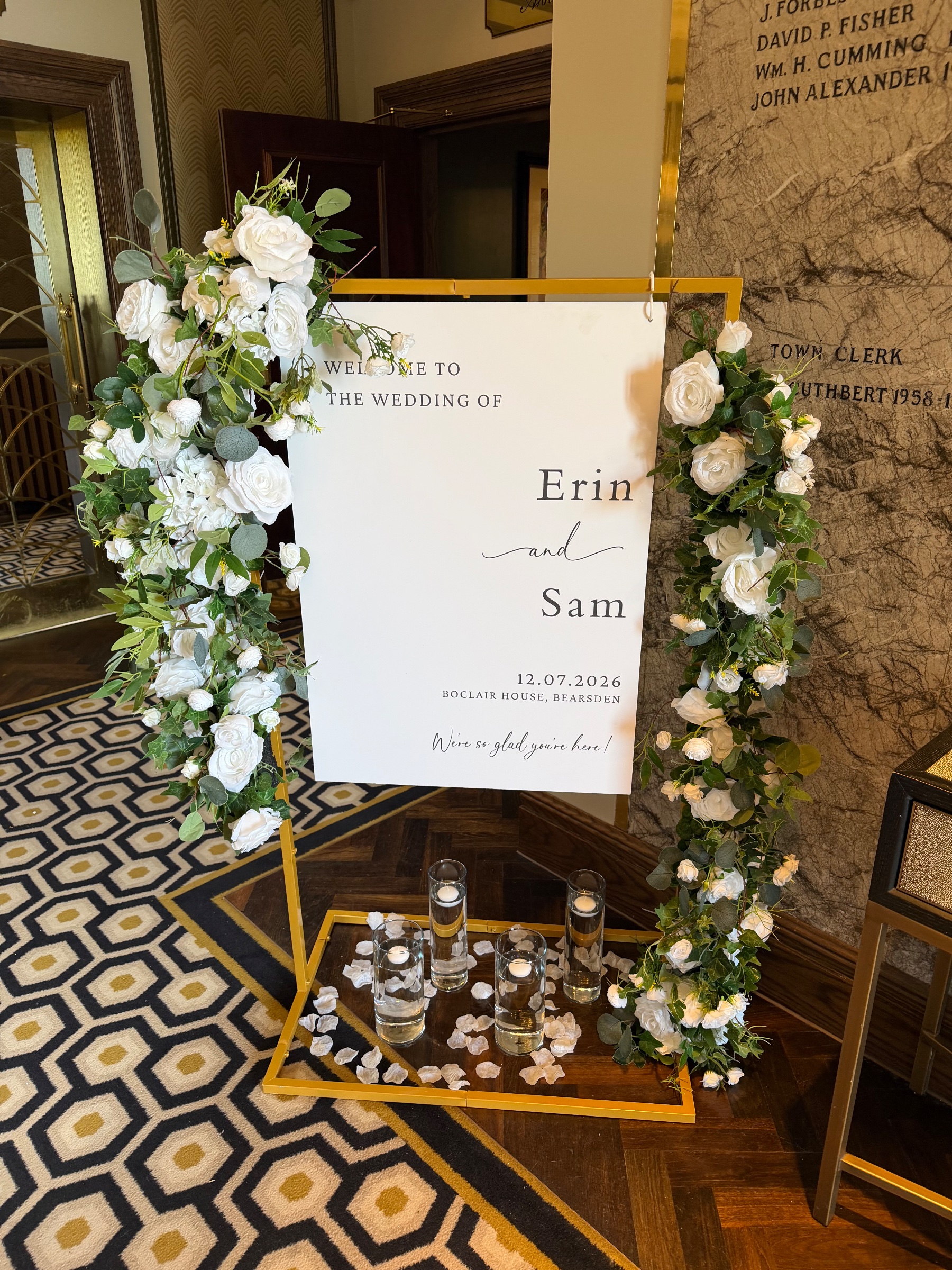 Erin & Sam - Boclair House Hotel — photo 1