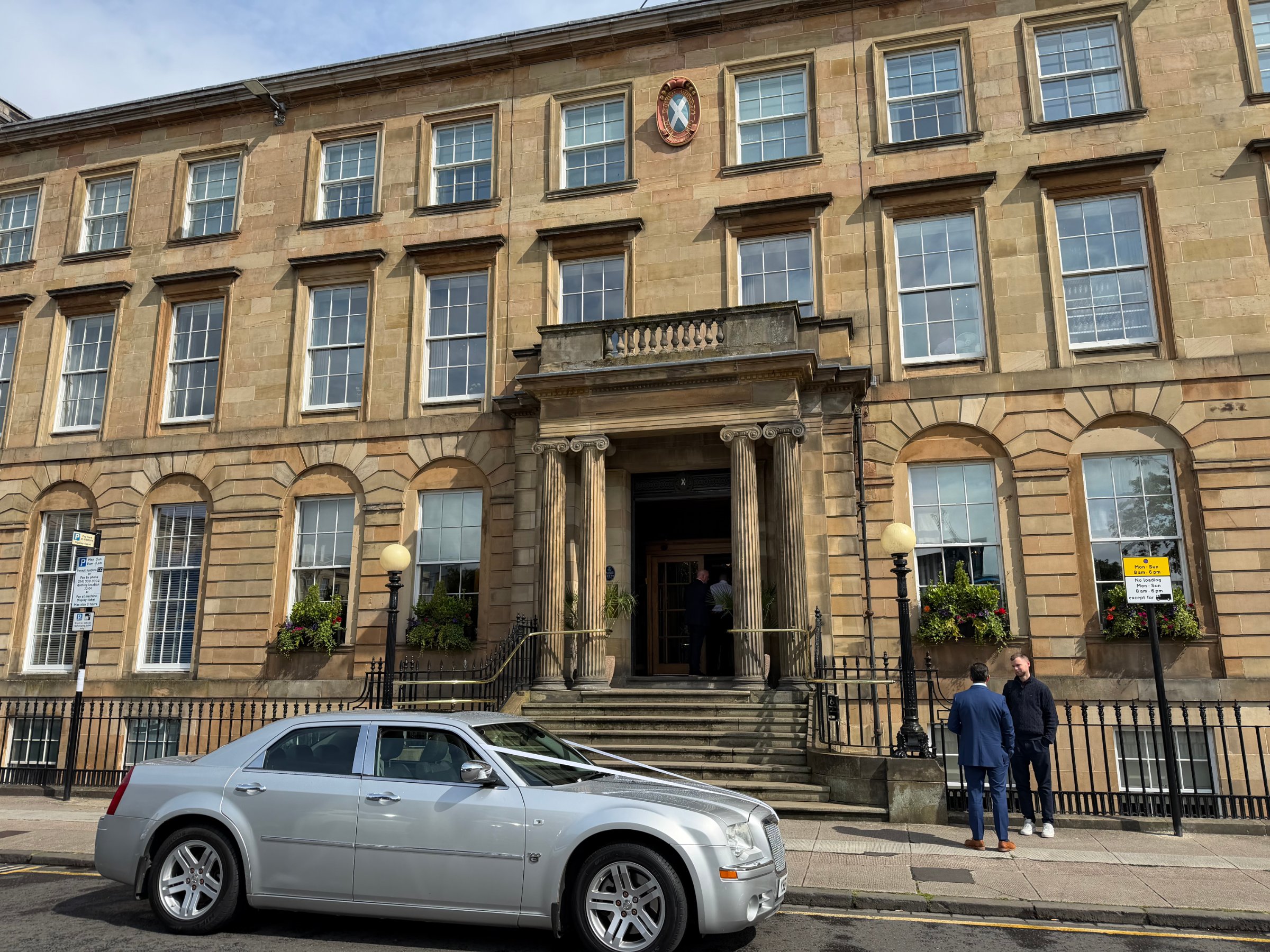 Megan & Dean Blythswood Hotel Glasgow — photo 2